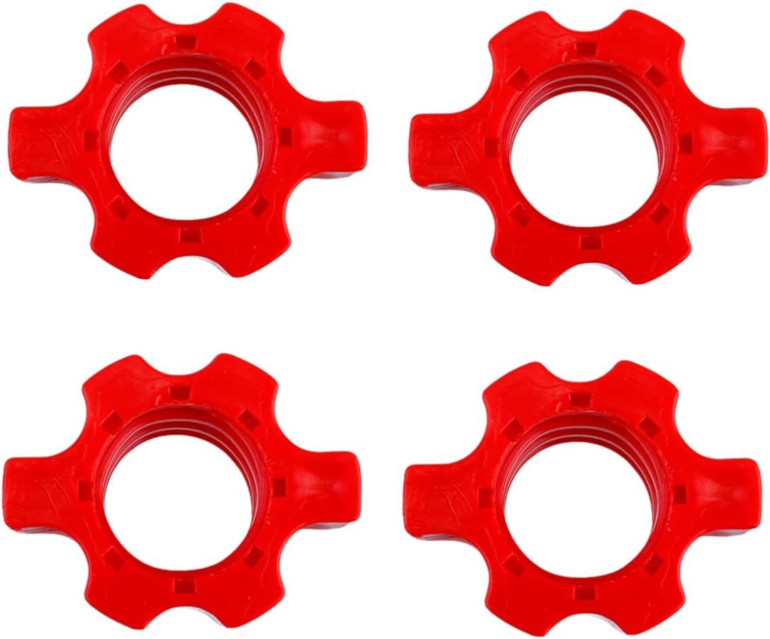 4 Tuercas Sujeción para Mancuernas MultiFit 2 en 1 Musculación