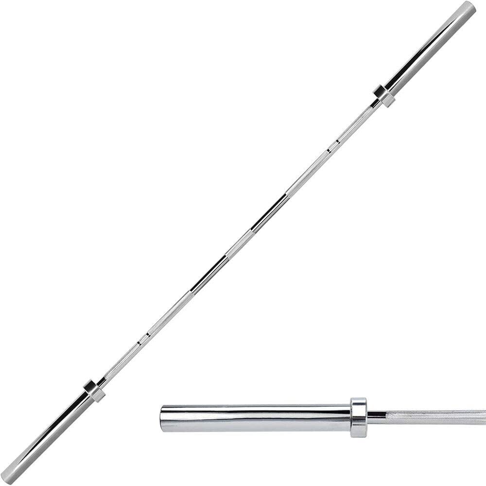 Barras Olímpicas Arnold con Rodamientos de Aguja  10-20 KG (120- 220 CM) | 50 MM