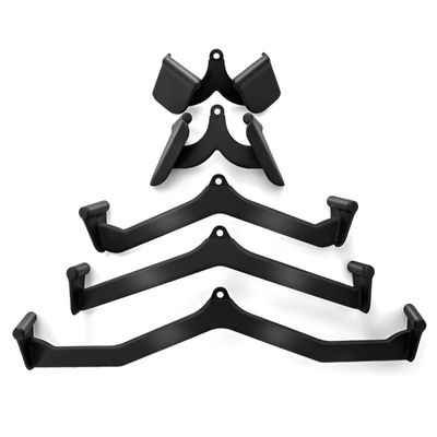 Kit 5 Agarres Polea Tren Superior Fitness Negro