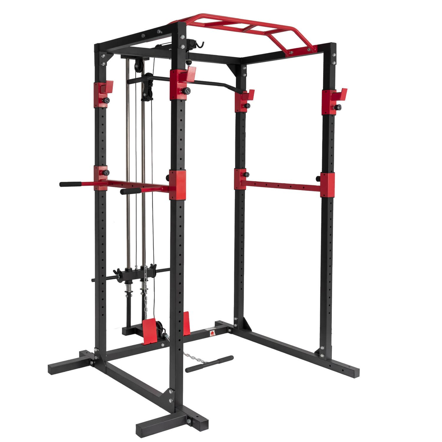Power Rack Profesional con Poleas para Entrenamiento Completo Fuerza
