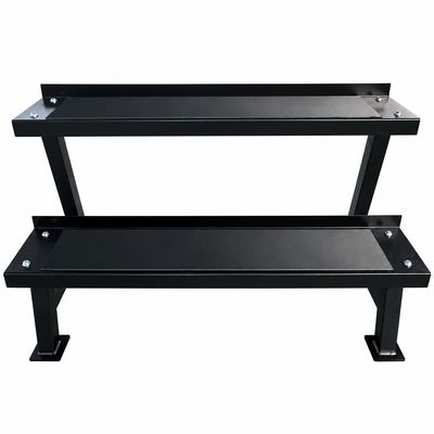 Soporte 2 alturas Kettlebell 120 x 54 x 76,50 cm Negro Soporte 2 alturas Kettlebell 120 x 54 x 76,50 cm Negro