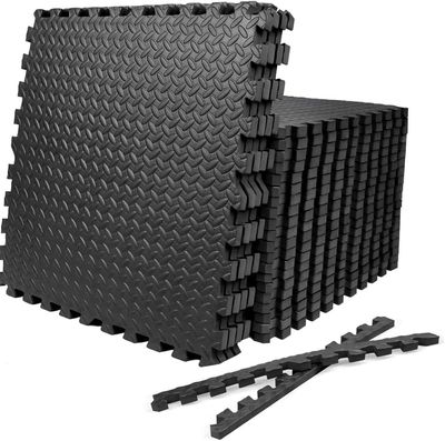 8 unidades Suelo Puzzle Grande Fitness Goma 12 mm Grosor