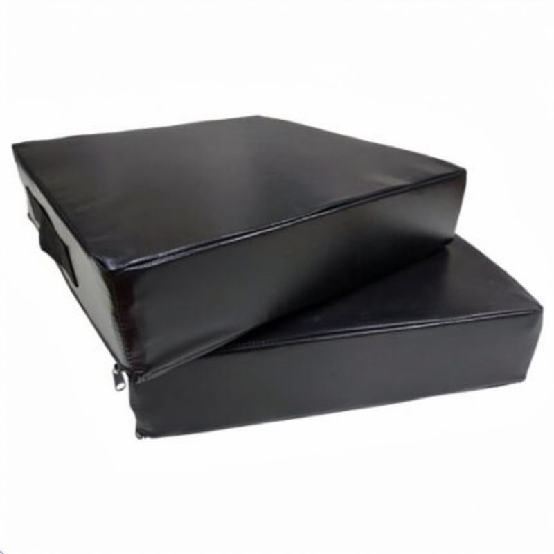 Droppers Colchoneta de Absorción de Impactos 50x50x12 cm Fitness Negro Droppers Colchoneta de Absorción de Impactos 50x50x12 cm Fitness Negro