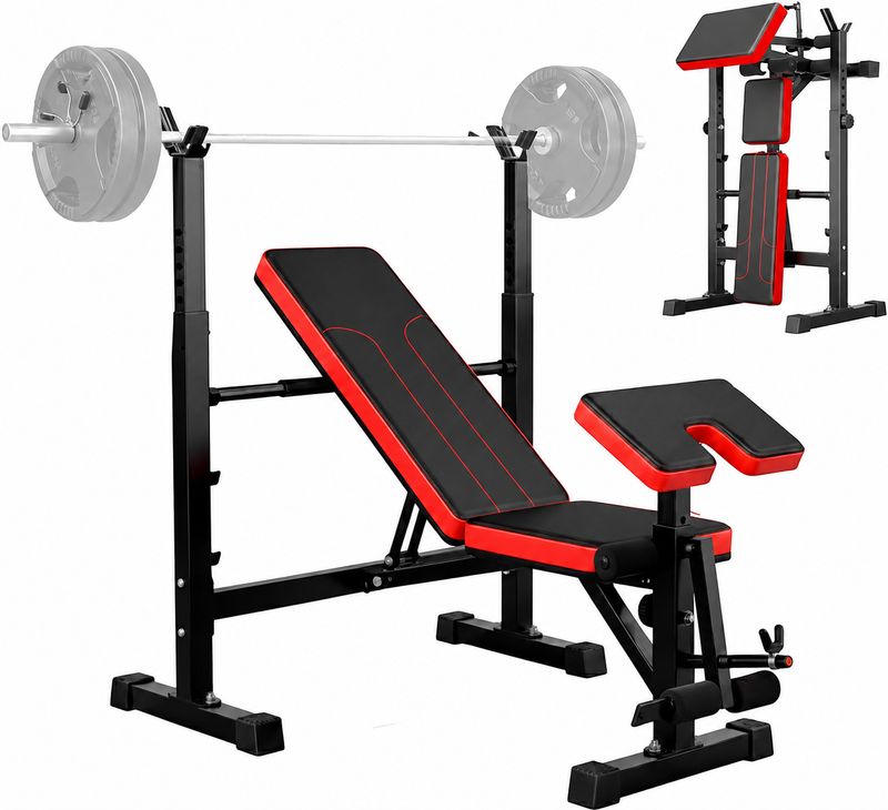 Soporte de Pared Esterillas Ajustable Negro