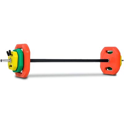 Set Pump Completo 30 kg 25 mm Fitness