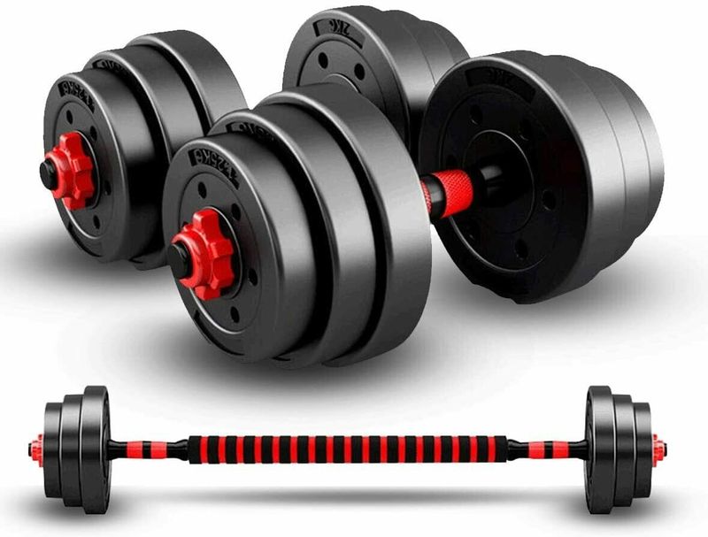 Juego Kit 20 kg de Mancuernas 2 en 1 MultiFit Reacondicionado