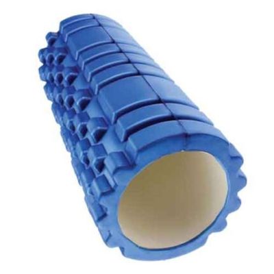 Foam Roller 33 cm Largo Azul Masaje Fitness