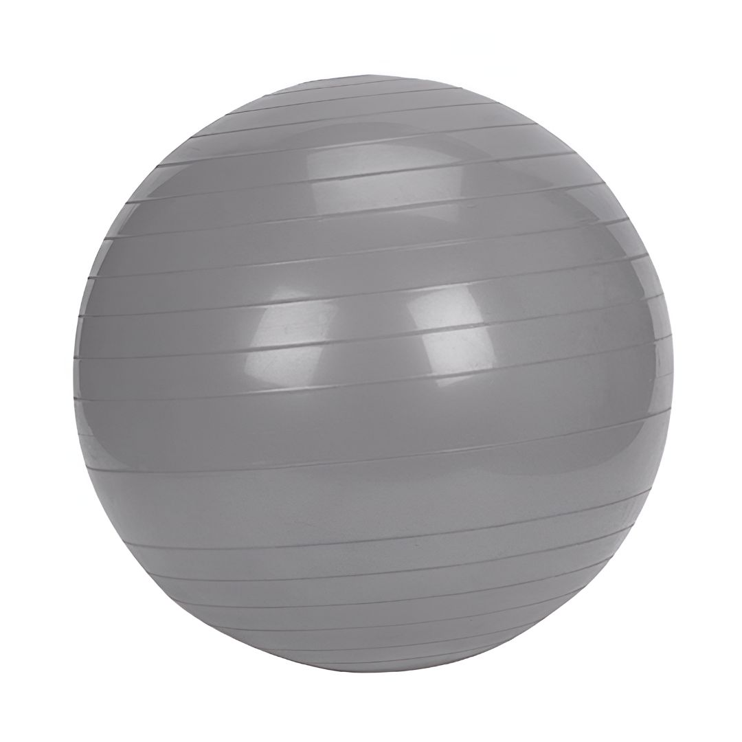 Fitball Pelota Fitness Yoga Pilates Resistente - 55-75cm Gris