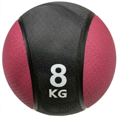 Balón Medicinal con Bote 8 kg Fitness Rojo