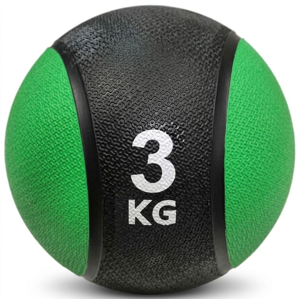 Balón Medicinal con Bote 10 kg Fitness Gris