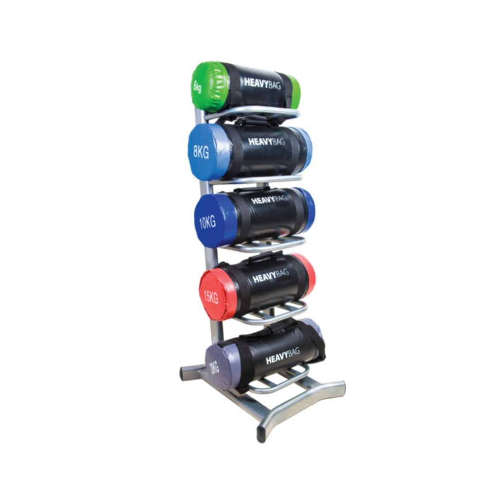 Soporte Power Bag Saco Lastrado para 5 unidades Fitness Musculación