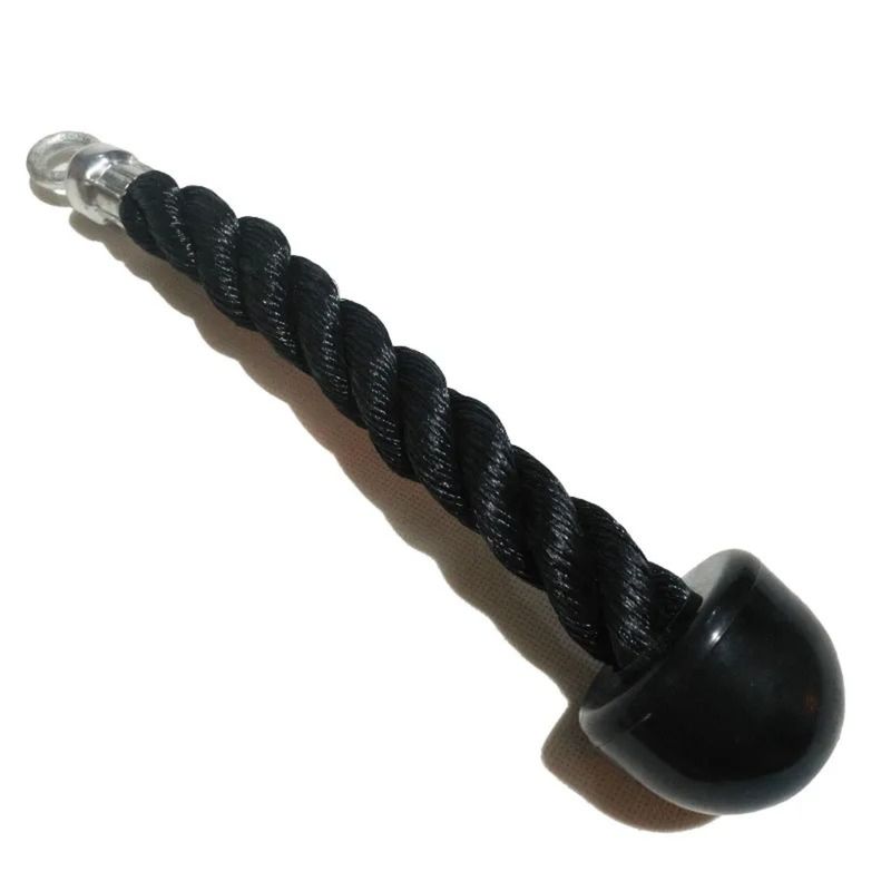 Agarre Polea Cuerda Triceps 35 cm Fitness Negro Agarre Polea Cuerda Triceps 35 cm Fitness Negro