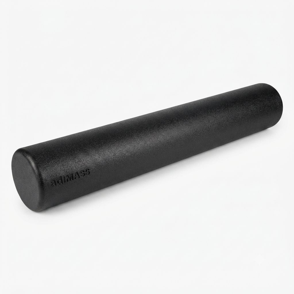 Rulo Cilindro Foam 90 cm de largo Pilates Negro
