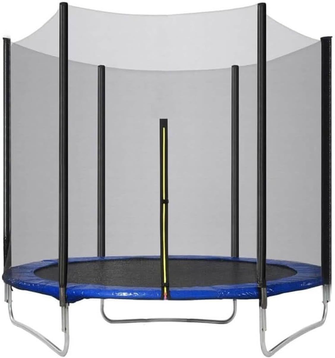 Cama Elástica Adultos y Niños 203 cm Capacidad 120 kg Acero Red Seguridad