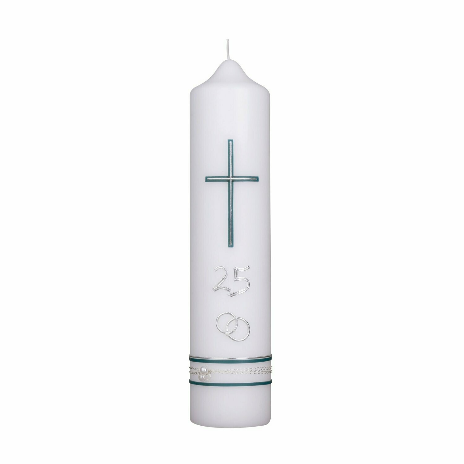 Silberne Hochzeitskerze 1066181