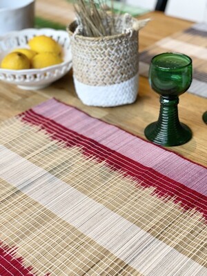 Set de table - Lot de 2 - Rouge