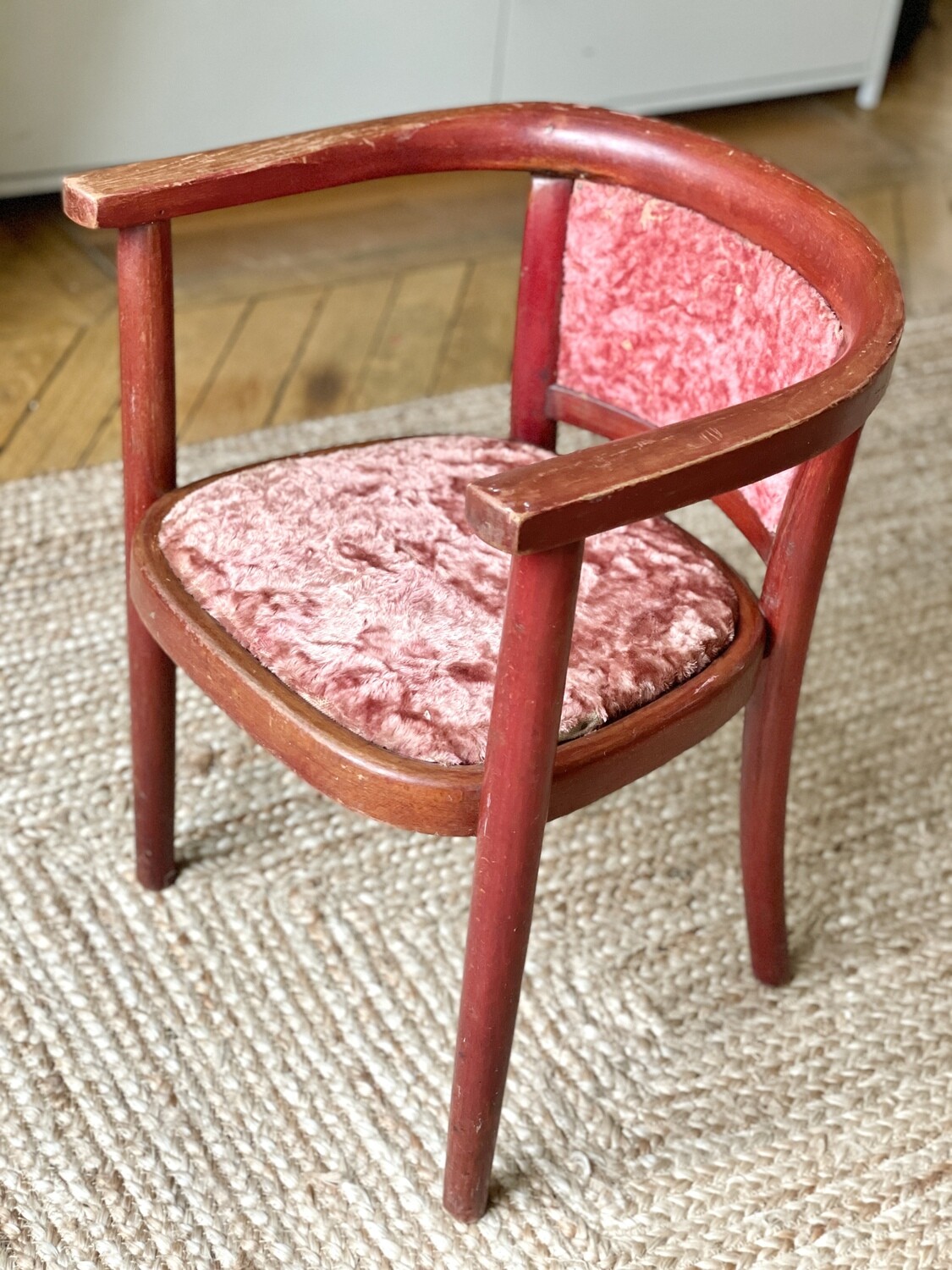 Petit fauteuil enfant vintage