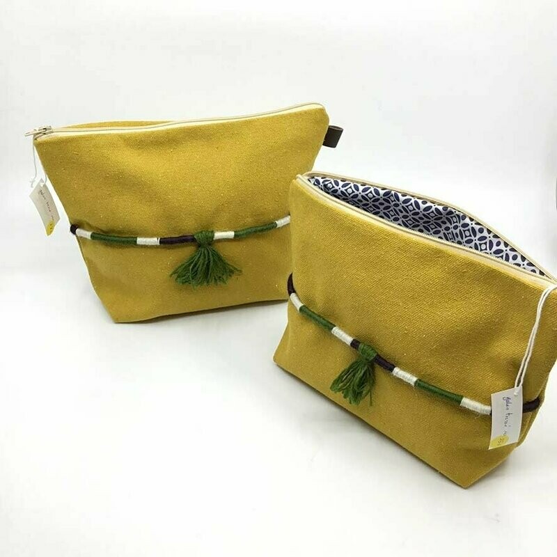 Pochette galon tressé
