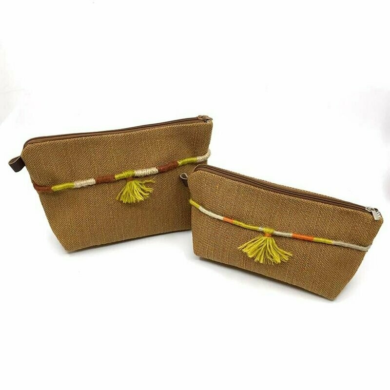 Pochette galon tressé
