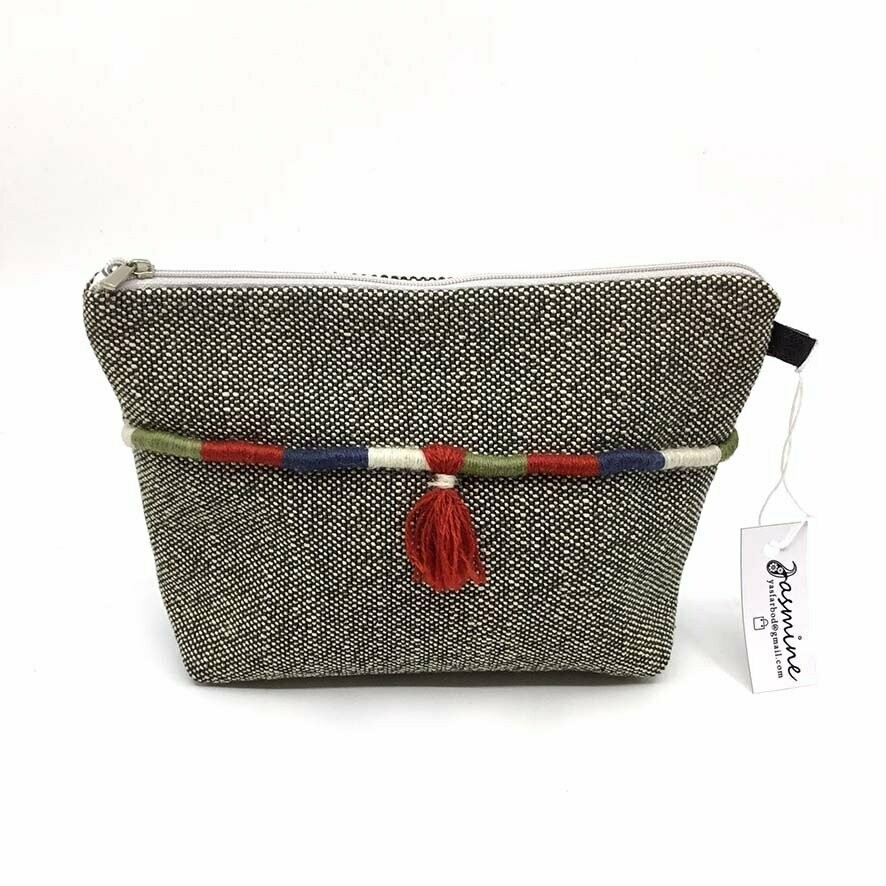 Pochette galon tressé
