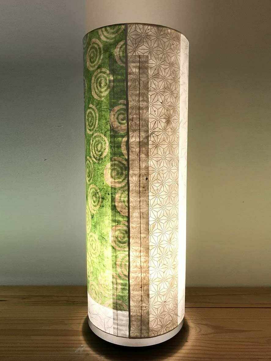 Lampe tika vert d'eau