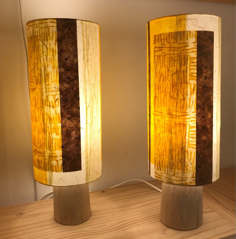 Lampe collection florale