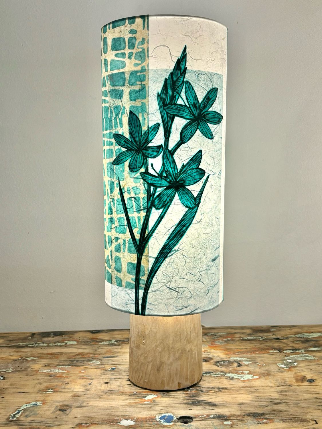 Lampe Tika floral