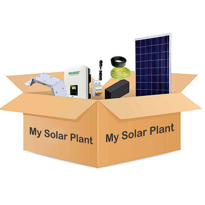 Solar power plant 4 KWp  Single Phase Solar Kit