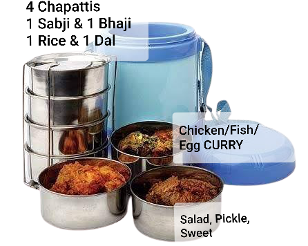NON VEG THALI (CHICKEN)
