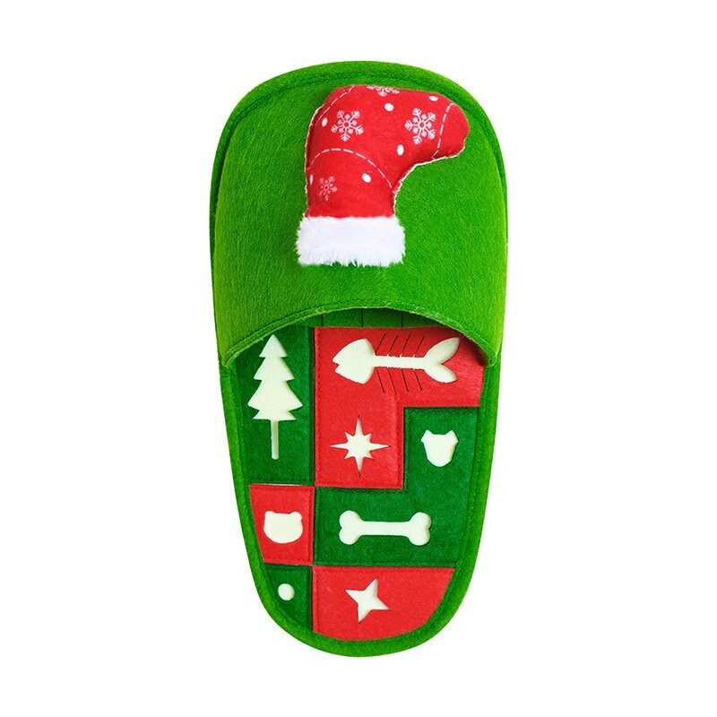 Snuffelmat - Snuffelslipper - Kerst - Hondenspeelgoed - Kattenspeelgoed - Intelligentiespeelgoed