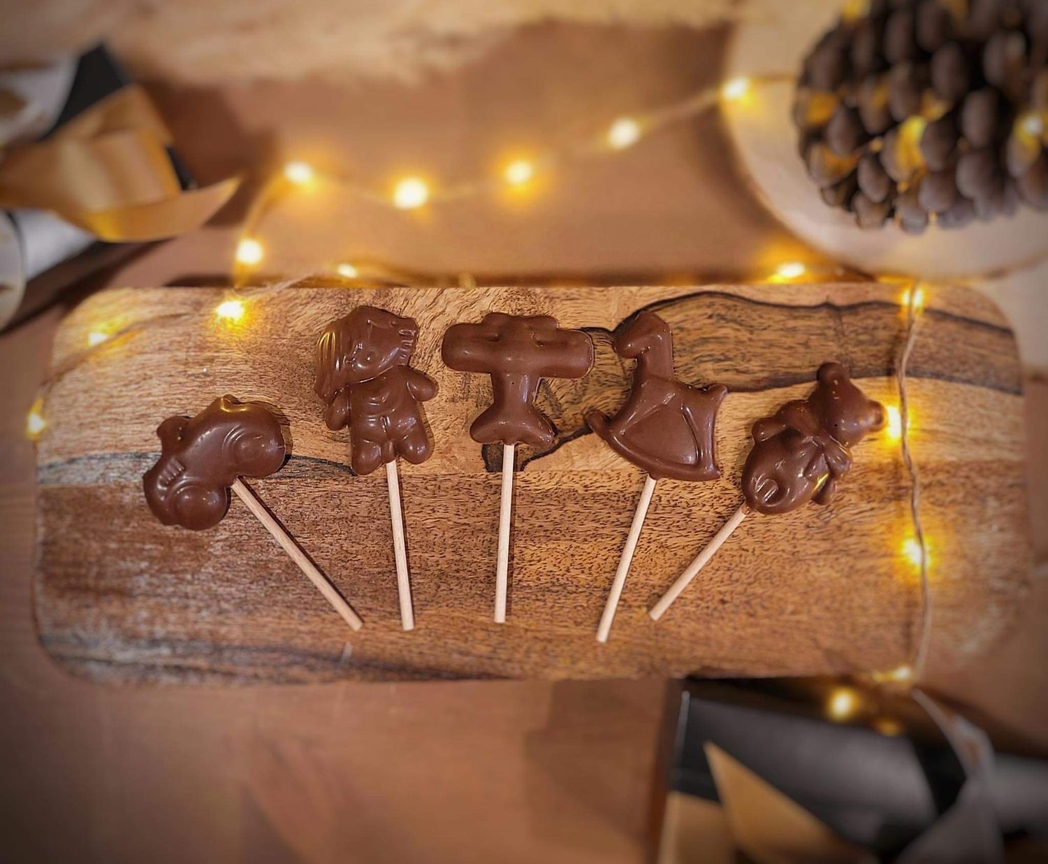 Sucette en chocolat &amp;quot;Jouet&amp;quot;