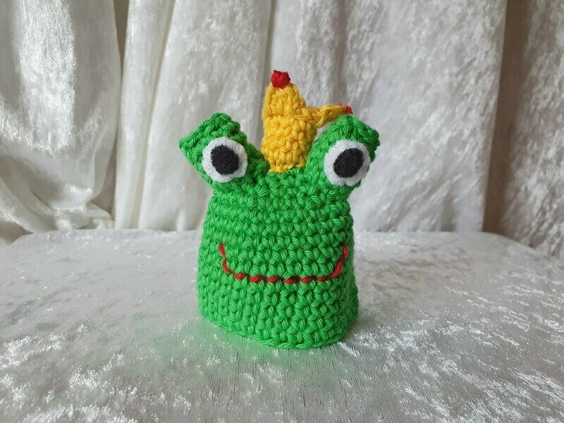 Eierwärmer Froschkönig