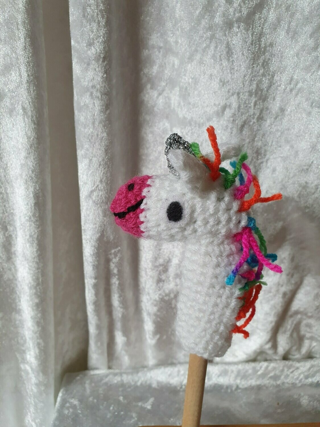 Fingerpuppe Einhorn