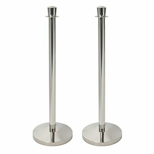 Budget Barrier Post Stanchion - Pair