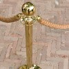 Classic Gold Barrier Post Stanchion