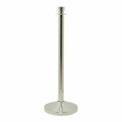 Classic Chrome Barrier Post Stanchion