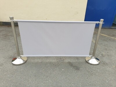 Cafe Barrier Banner