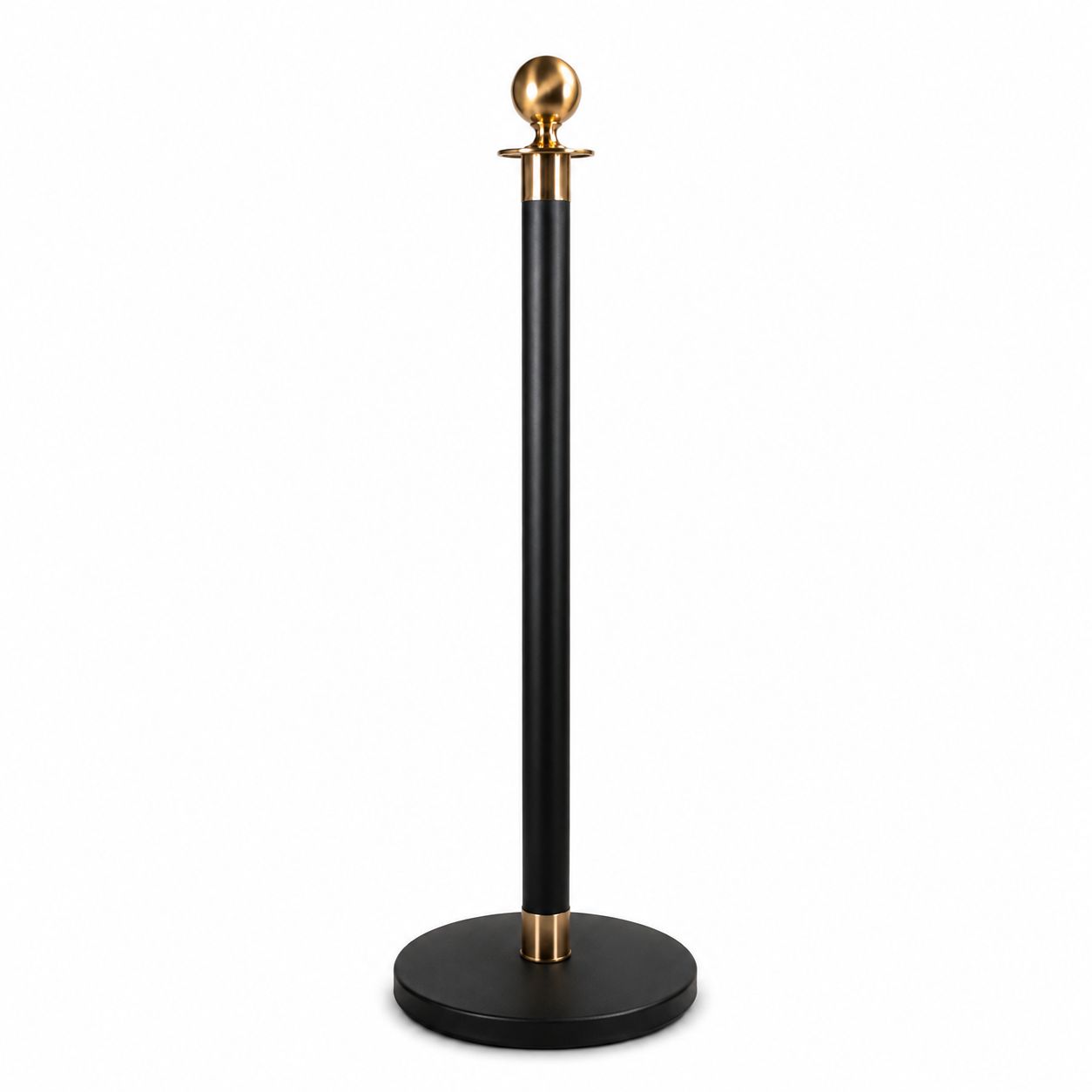 Black and Gold Queue Post | queue essentials