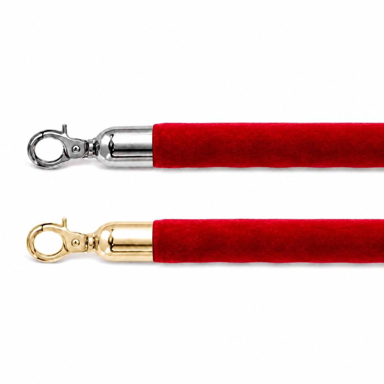 Queue Essentials Red Velvet Rope 28mm - 1.5m long