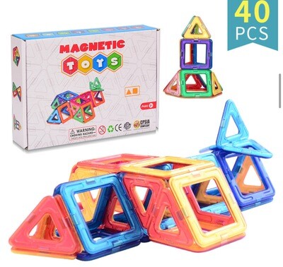 Blocs de construction magnétiques 40 Pcs