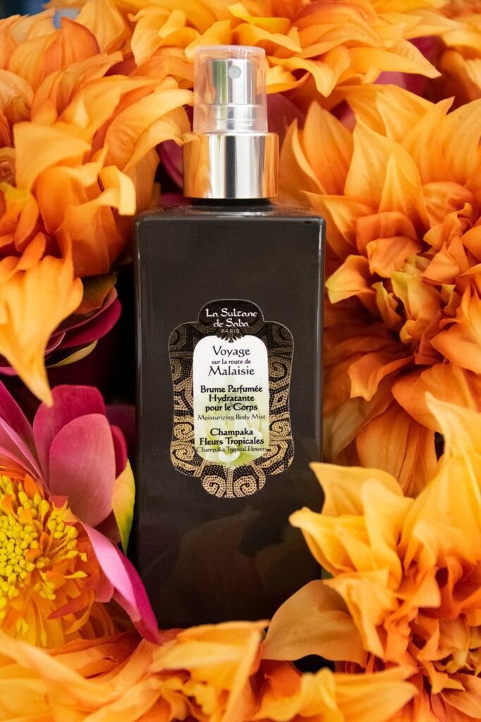 BRUME MALAISIE JASMIN FLEURS TROPICALES &quot;LA SULTANE DE SABA&quot;