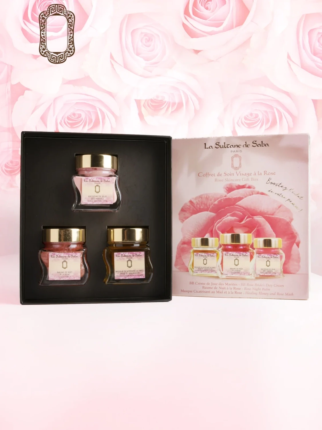 COFFRET VISAGE ROSE 50 ML &quot;LA SULTANE DE SABA&quot;