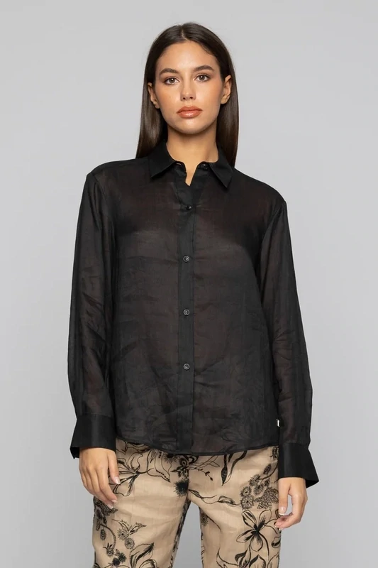 CHEMISE NOIR &quot;KOCCA&quot;