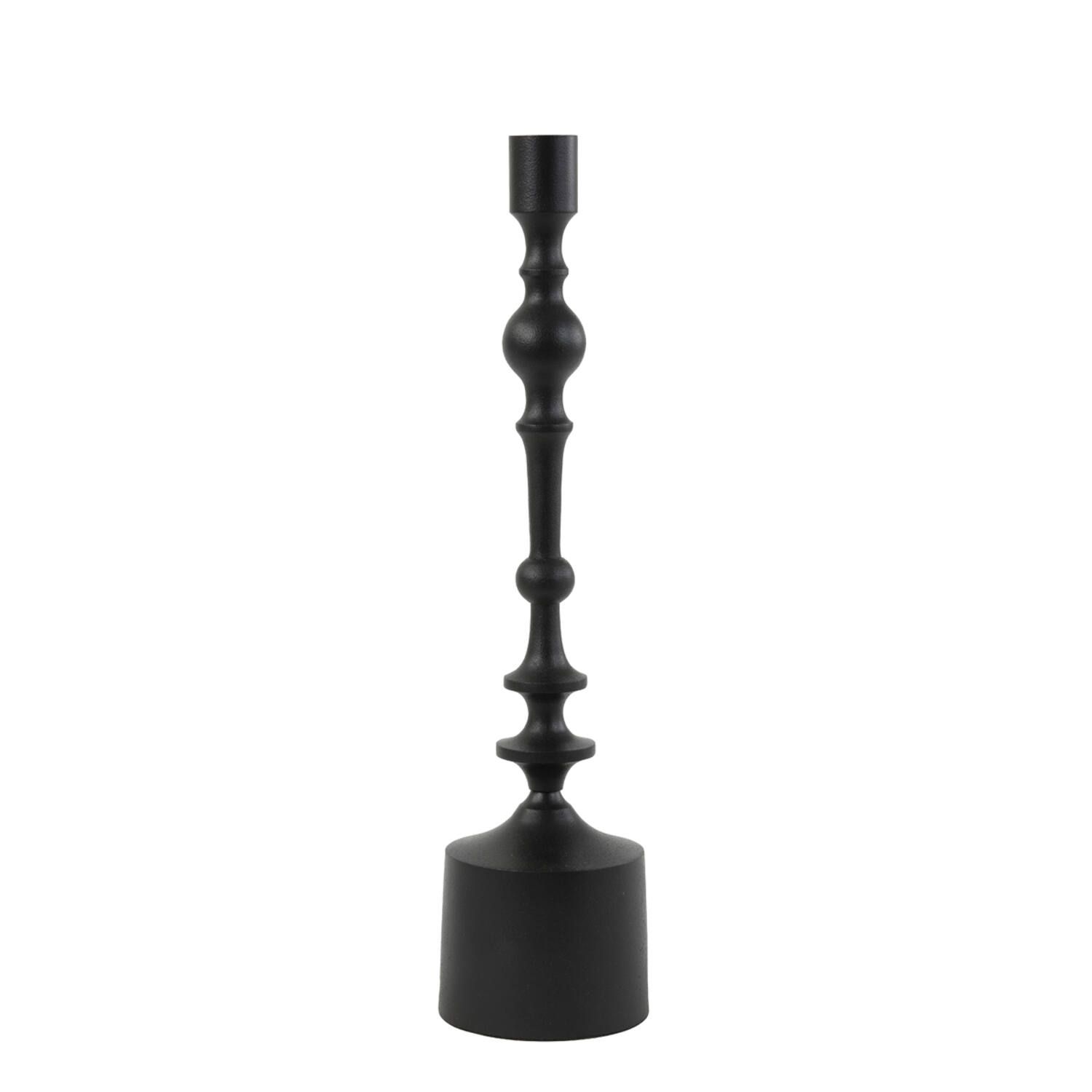 BOUGEOIR NOIR &quot;LIGHT &amp; LIVING&quot;