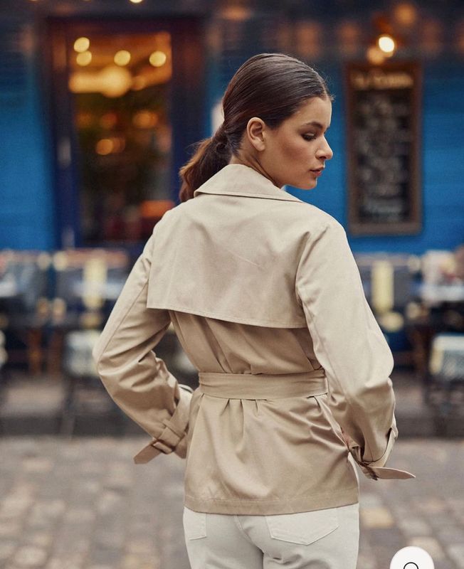 TRENCH BEIGE &quot;LA PETITE ETOILE&quot;