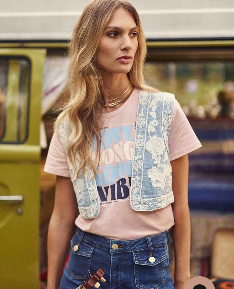 VESTE BLEU VANINA &quot;LA PETITE ETOILE&quot;