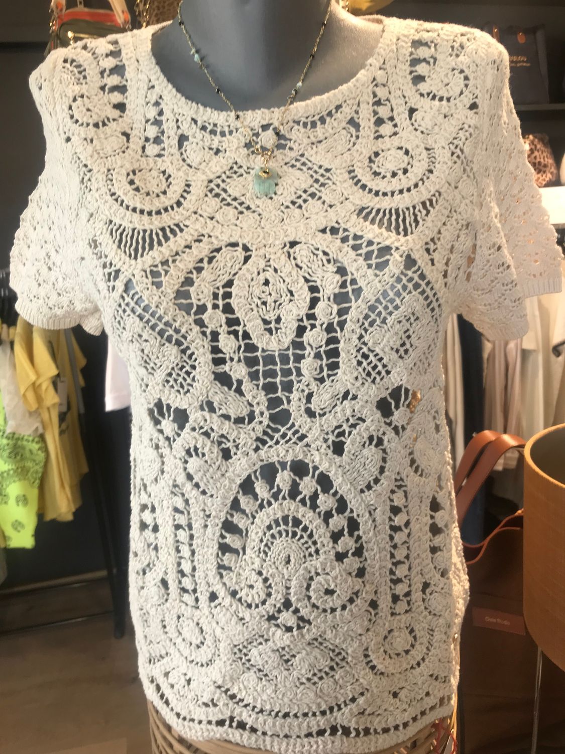 PULL BEIGE &quot;LA PETITE ETOILE&quot;