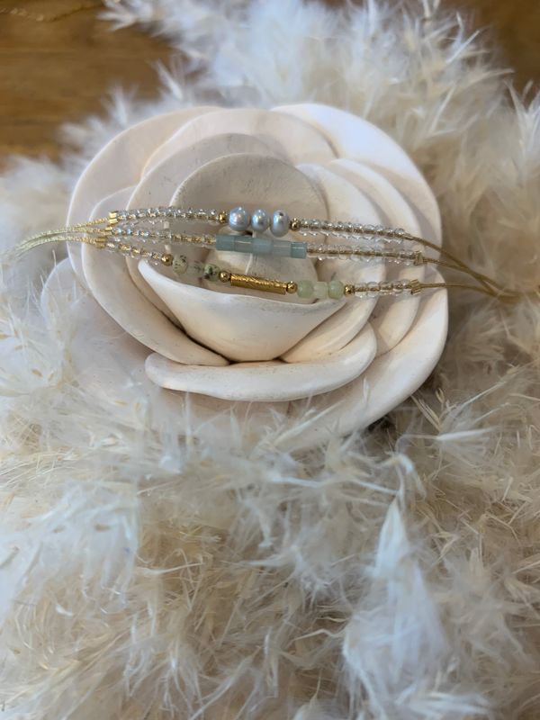 BRACELET ROSE &quot;BY GARANCE