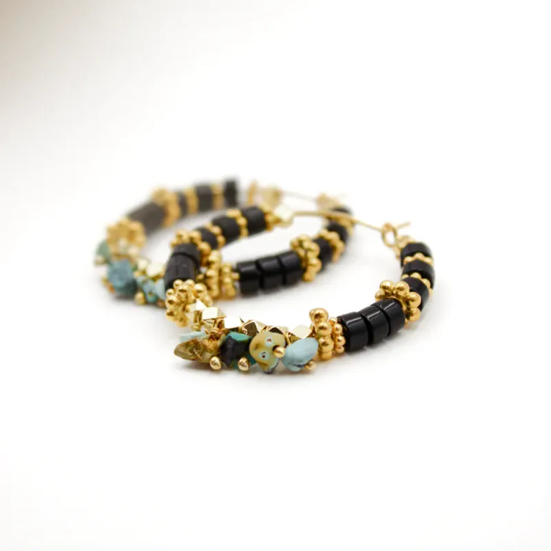 BOUCLES D&#39;OREILLES &quot;L&#39;ATELIER DES DAMES&quot;