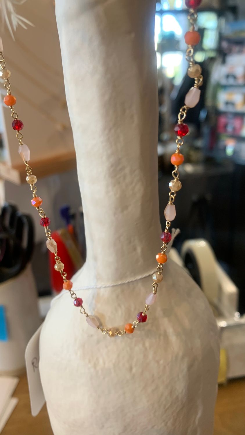 COLLIER &quot;UNE  A UNE&quot;